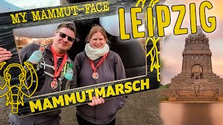 Mammutmarsch Leipzig 2024 🦣👫 Extremwandern zu zweit [upl. by Ennairek]