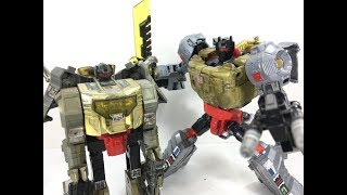 Transformers Power of the Primes Grimlock Chefatron Review [upl. by Iahk]