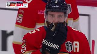 Stuart Skinner sprawls out and robs Ekblad with a fantastic glove save  18062024 [upl. by Guenzi]