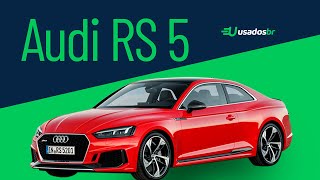 Audi RS5 motor V6 biturbo com 450cv [upl. by Nellir337]