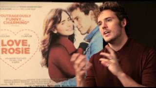 Sam Claflin talks Love Rosie amp Hunger Games  Interview [upl. by Dael]