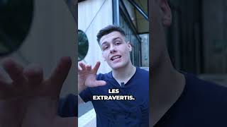 La différence entre un extraverti et un introverti [upl. by Eimmit544]