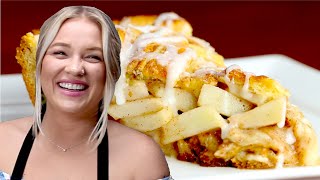 How to Make Cinnamon Roll Apple Pie with Alix [upl. by Maurie625]