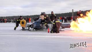 Extreme pulse jet powered Snowmobile  Speed weekend [upl. by Quince]