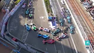 FIA Formula E Highlights Hong Kong ePrix I [upl. by Capps]