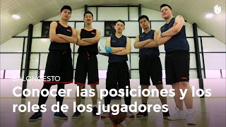 Posiciones y roles de cada jugador  Baloncesto [upl. by Kenneth]