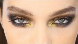 Dramatic Runway Version  Metallic Eyes Makeup Tutorial [upl. by Immot178]