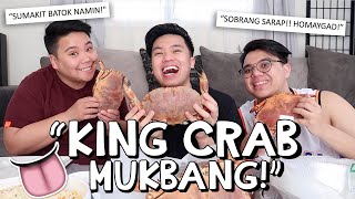 quotKING CRAB MUKBANGquot 🙈👅 SOBRANG LAUGHTRIP SAKIT SA TIYAN 🤣  Kimpoy Feliciano [upl. by Sheeree]