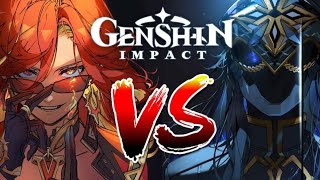 BGM Swap Mavuika Vs Capitano Fight  Genshin Impact [upl. by Deth]