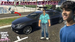 I Stole a Very Expensive Police Limousine  Gta vice city 2 [upl. by Anigriv564]