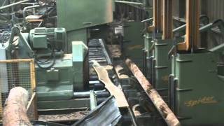 LOG BANDSAW  DOUBLE CUT [upl. by Craw]