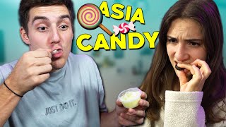 ASIA CANDY CHALLENGE 🍬🤢  Fixx amp seine Schwester testen China Food [upl. by Arahsak]