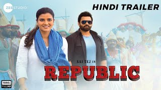 Republic Official Hindi Trailer  Sai Dharam Jagapathi Babu  Republic Hindi Dubbed Movie Full 2021 [upl. by Auohs]