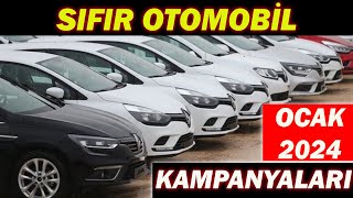 SIFIR OTOMOBİL OCAK 2024 KAMPANYALARI [upl. by Mike972]