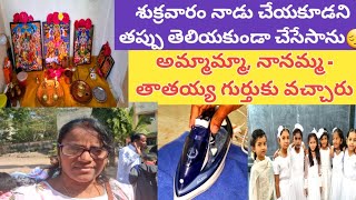 vlogకావాలి అని చేయలేదుGrandParents Celebrationsనాకు వాళ్లతో గడిపినరోజులు బాగా గుర్తు వస్తున్నాయి [upl. by Kahl273]