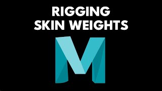 Painting Skin Weights in Maya [upl. by Rodolfo]