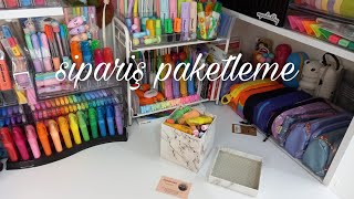 Sipariş paketleme part 3  sahtesipariş  mycolorbloq 😍💖 [upl. by Atinwahs]