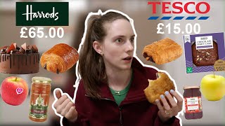 HARRODS vs TESCO Food Test shocked [upl. by Seymour]