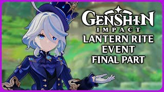 Lantern Rite Event Final Part  Genshin Impact 44 [upl. by Thgiled]