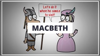 MACBETH BY SHAKESPEARE  SUMMARY  CHARACTERS SETTING amp THEME [upl. by Atinnor]