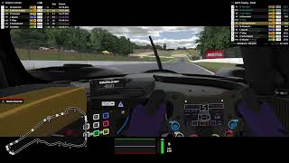 iRacing in VRLMP3 Road Atlanta 7th to 3rd first lap finished 2nd [upl. by Gerger]