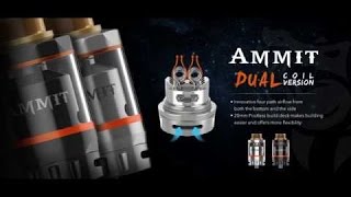 Ammit Dual Coil RTA by Geekvape  Review and GIVEAWAY RMVapes [upl. by Adnara]