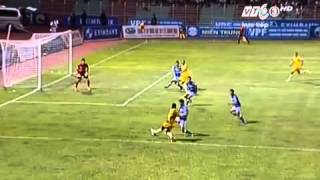 2012 Fikru Tefera backheel goal Vietnamese League [upl. by Vareck638]