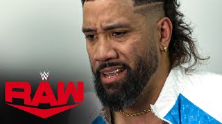 Jey Uso doesnt like Bron Breakker using his spear Raw exclusive Oct 7 2024 [upl. by Layney]