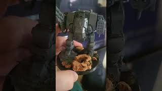 Ballistus dreadnought part 2  Basing 😀 40k miniaturepainting [upl. by Gnof798]