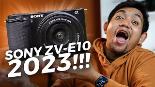 Kamera Mirrorless Pemula Paling Worth It Sony ZVE10 Di 2023 [upl. by Nannek]