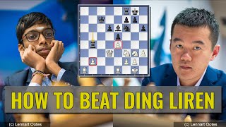 How to beat a World Champion  Ding Liren vs Praggnanandhaa  Tata Steel 2024 [upl. by Weissmann]