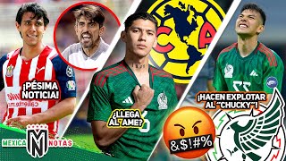 JJ Macías RECIBE LA PEOR NOTICIA😢 Arteaga RESPONDE al Ame✅ Chucky Lozano FURIOSO con la Selección😡 [upl. by Engeddi]