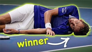 How Medvedev BEAT Djokovic  2021 US Open Final Analysis [upl. by Larimer]