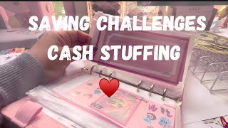 SAVING CHALLENGESCASH STUFFINGMAYTIGHT BUDGETFAMILYOF6 [upl. by Neeven]