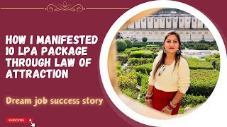 How I manifested my dream job in MNC  Real success story ♥️✨🤌🏻 [upl. by Delmar]