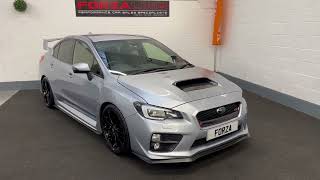 2016 SUBARU WRX STI TYPE UK OZ ALLOYS EIBACH CARBON COBRA EXHAUST KampN PERRIN FORZALINE LTD [upl. by Dloreg770]