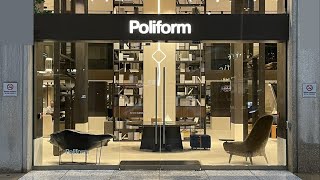 Poliform by Aeon Group Furniture Store at Downtown Vancouver Tour  Nov 23 2022 [upl. by Yelwar]