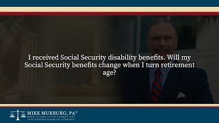 I received Social Security disability benefits Will my Social Security benefits [upl. by Gaillard]