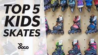 Top 5 Skates For Kids  LocoSkates Vlog [upl. by Hausner]