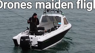 Winter fishing on the Menai straights and the drones maiden flight [upl. by Ralip]