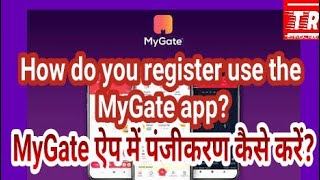 How to register in MyGate app MyGate ऐप में पंजीकरण कैसे करेंTR [upl. by Hesler]