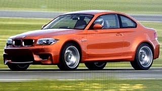 BMW 1 Series M coupe around Top Gear test track [upl. by Aicirtap476]