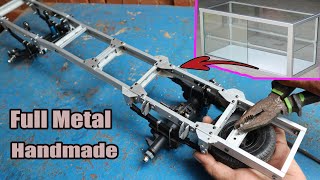 How to make an RC Truck Chassis from Aluminum [upl. by Otir754]