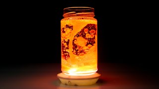 Making Lava Lamp using a fizzy tablet [upl. by Jeremias]