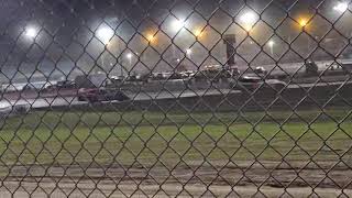 92724 CORY DUMPERT Davenport Speedway IMCA Late Model Feature [upl. by Nonnah]