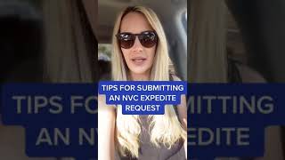 Tips For Submitting An NVC Expedite Request  NVC Expedite Request 2021  Immigration Guide [upl. by Adeuga681]