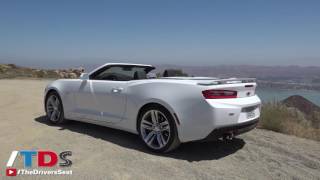 2016 Camaro Convertible Review SS V8  A truly refined topdown muscle car [upl. by Ail471]