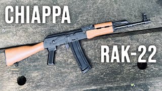 Romanian 22lr AK The Chiappa RAK22 [upl. by Yentuoc]