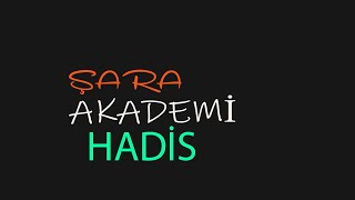 HADİS 1  RAUF ŞARA [upl. by Ailyn]