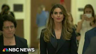 Former Trump adviser Hope Hicks testifies in Trump trial [upl. by Eustashe]